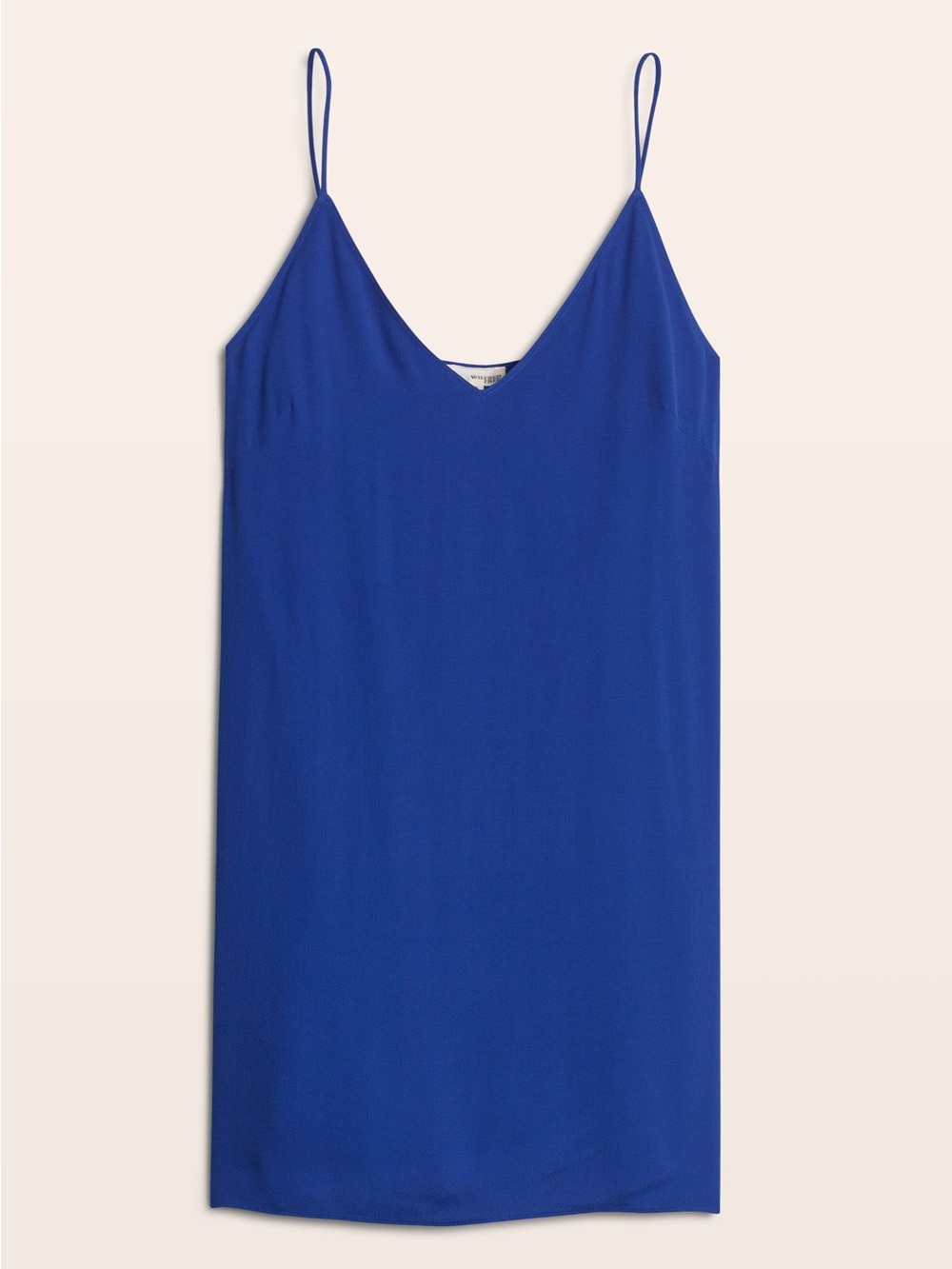 Aritzia Royal Blue Spaghetti Strap Mini Dress